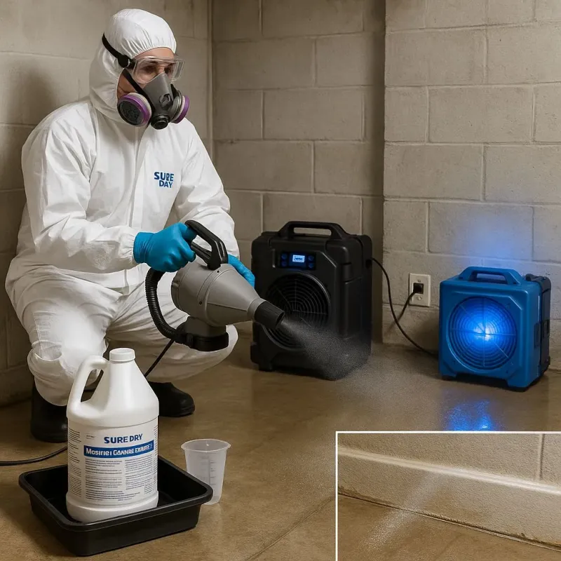 Sanitization and Odor Removal process in Darlington County, SC