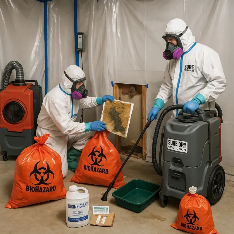 Contaminated Water Handling Protocols process in Darlington County, SC