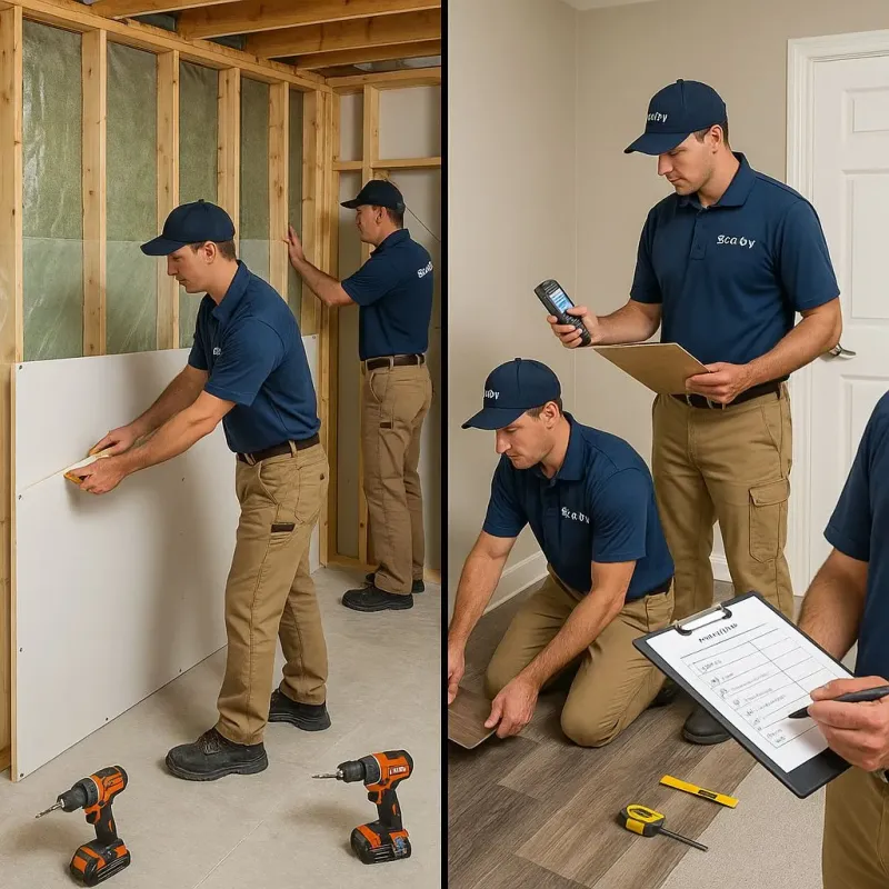 Repairs and Reconstruction process in Darlington County, SC