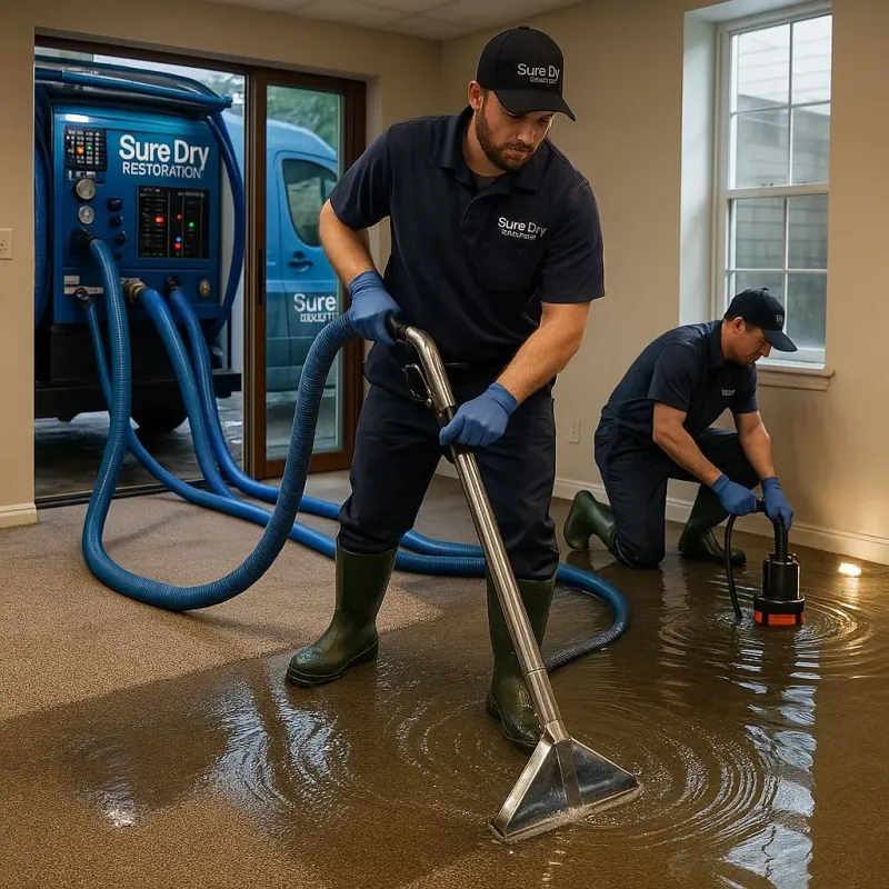 Water Extraction and Removal process in Darlington County, SC